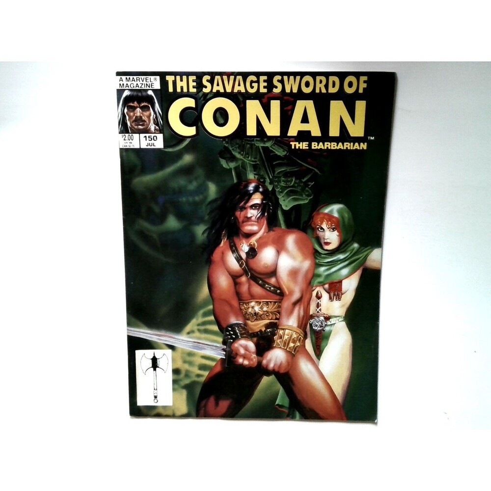 The Savage Sword of Conan The Barbarian #150 Marvel 1988 Michael Golden